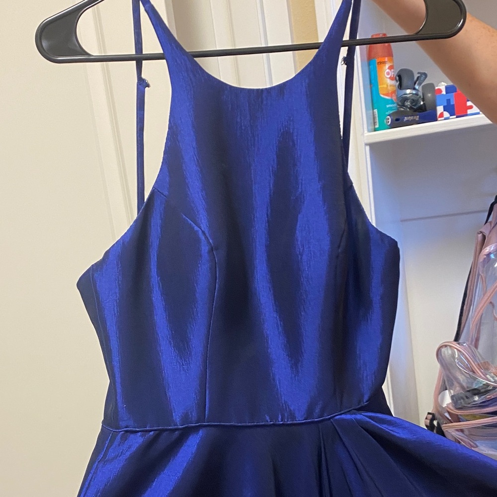 Prom dress, blue - Picture 4 of 10